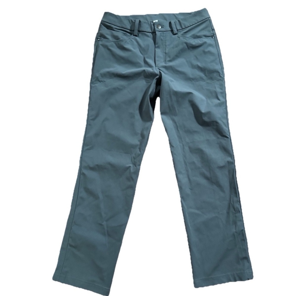 Mens Lululemon Gray ABC Classic Fit Warpstreme Pants Size 30